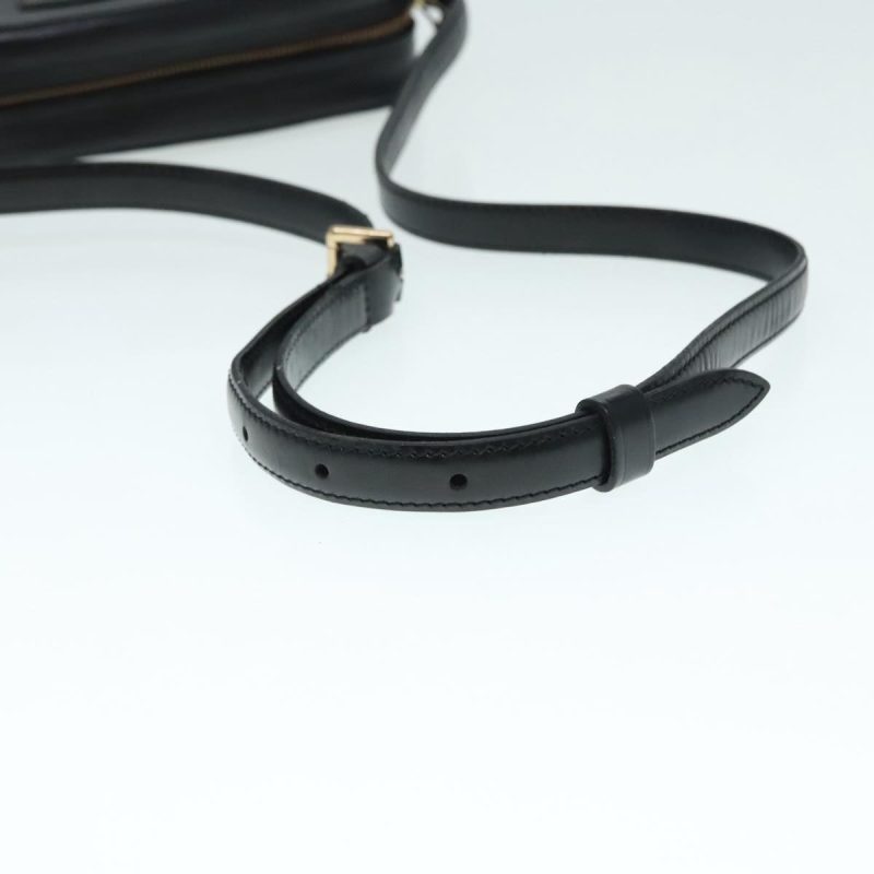 Louis Vuitton Epi Jeune Fille MM Shoulder Bag Black M52152  90946 - Image 6