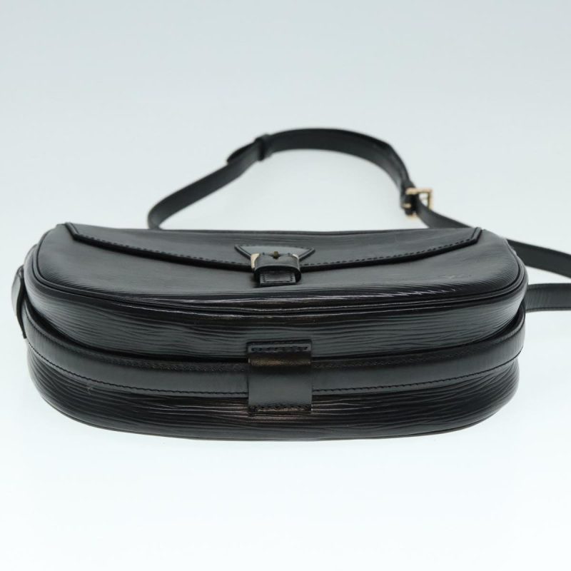 Louis Vuitton Epi Jeune Fille MM Shoulder Bag Black M52152  90946 - Image 8