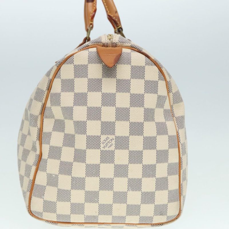 Louis Vuitton Damier Azur Speedy 35 Hand Bag N41535  90966 - Image 5