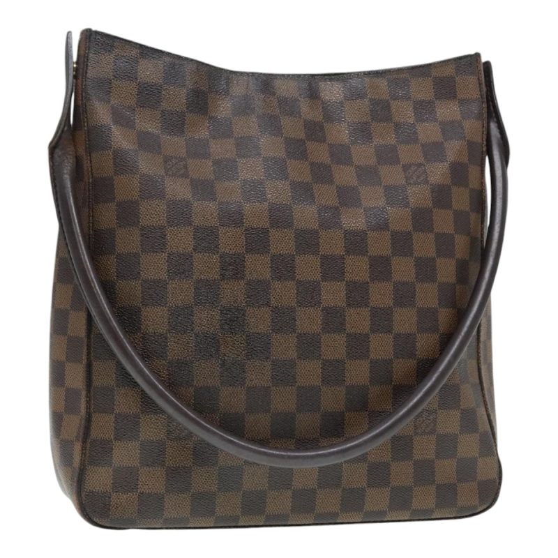 Louis Vuitton Damier Ebene Looping GM Shoulder Bag N51144  90979