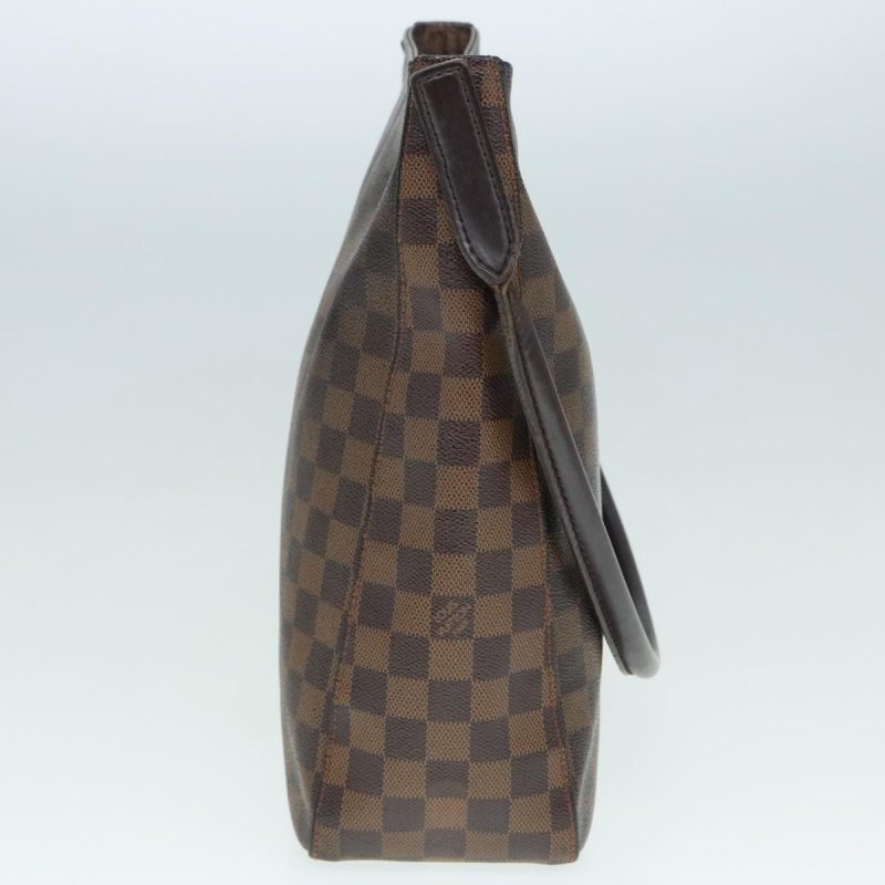 Louis Vuitton Damier Ebene Looping GM Shoulder Bag N51144  90979 - Image 4
