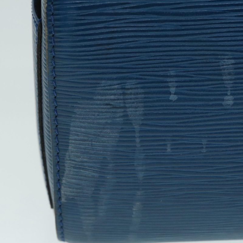 Louis Vuitton Epi Speedy 25 Hand Bag Toledo Blue M43015  90988 - Image 3