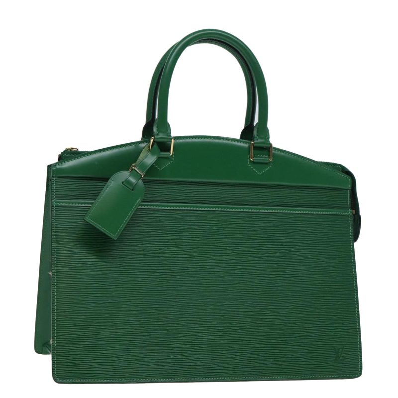 Louis Vuitton Epi Riviera Hand Bag Green M48184  90990