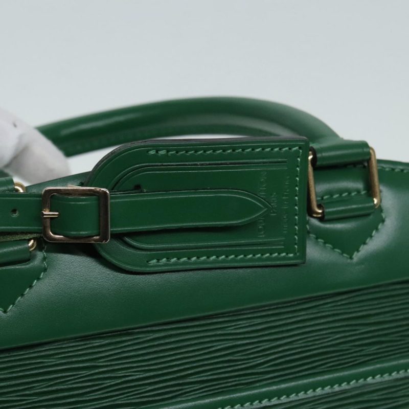 Louis Vuitton Epi Riviera Hand Bag Green M48184  90990 - Image 9