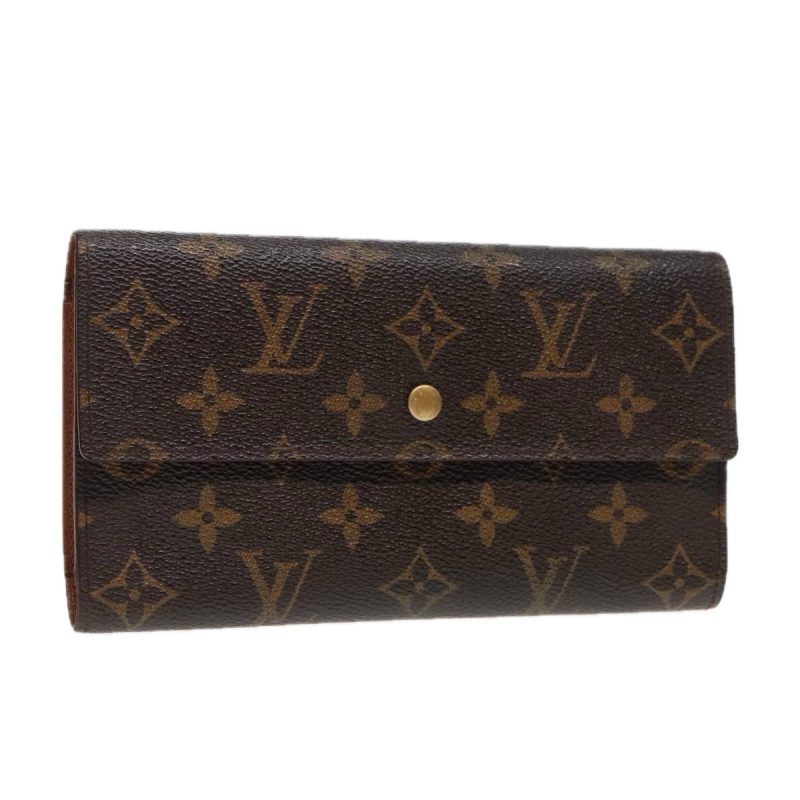 Louis Vuitton Monogram Portefeuille International Wallet M61217  91026