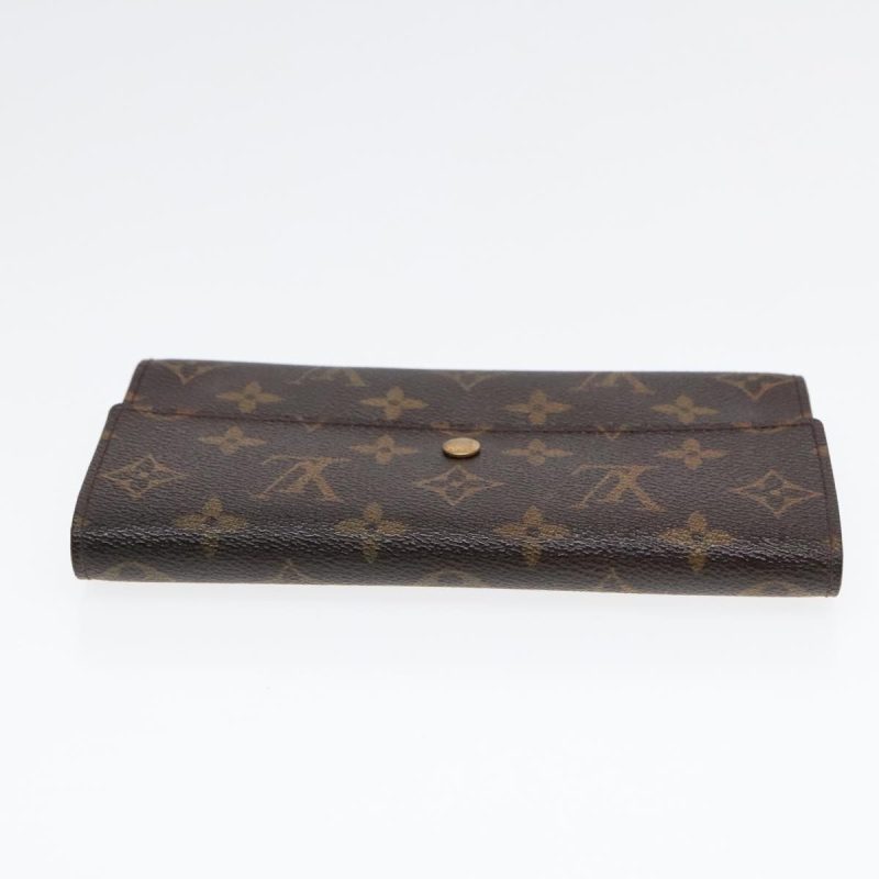 Louis Vuitton Monogram Portefeuille International Wallet M61217  91026 - Image 4