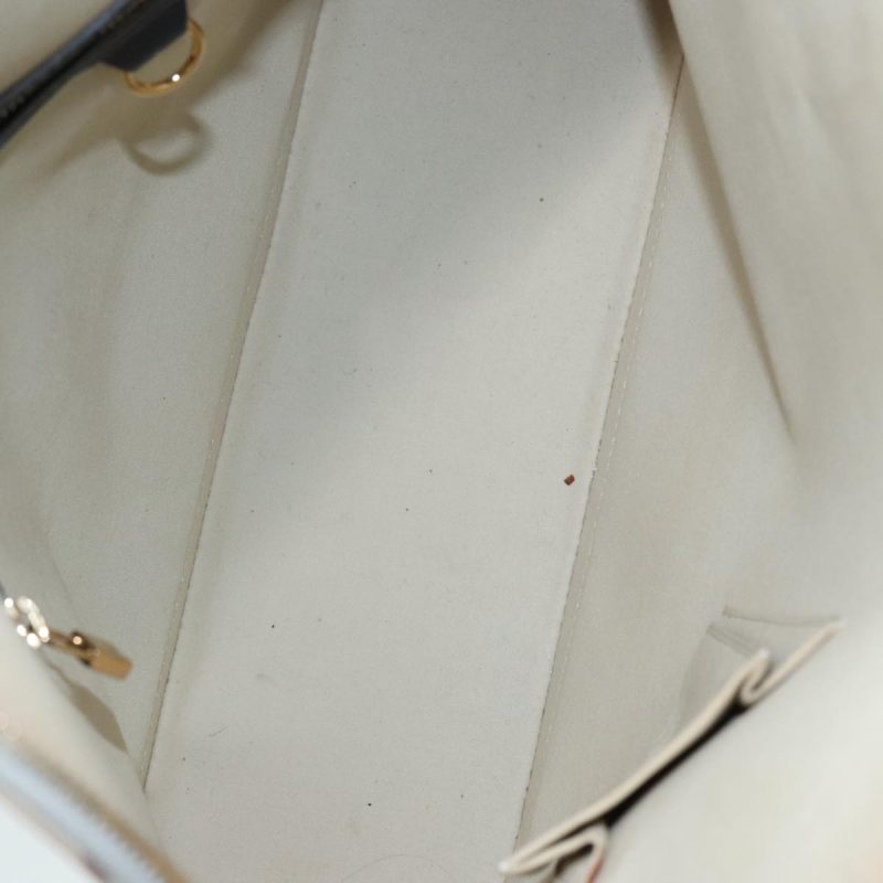 Louis Vuitton Monogram Mini Alma Haut Hand Bag Blue M92202  91045 - Image 10