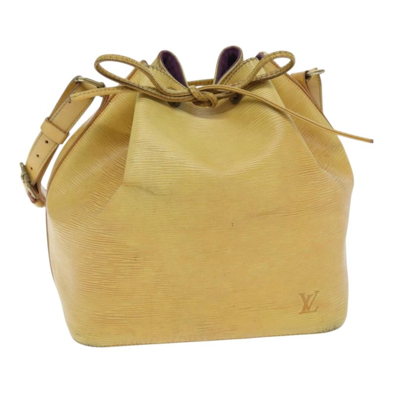 Louis Vuitton Epi Petit Noe Shoulder Bag Yellow M44102  91047