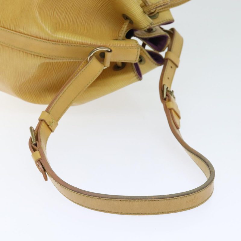 Louis Vuitton Epi Petit Noe Shoulder Bag Yellow M44102  91047 - Image 9