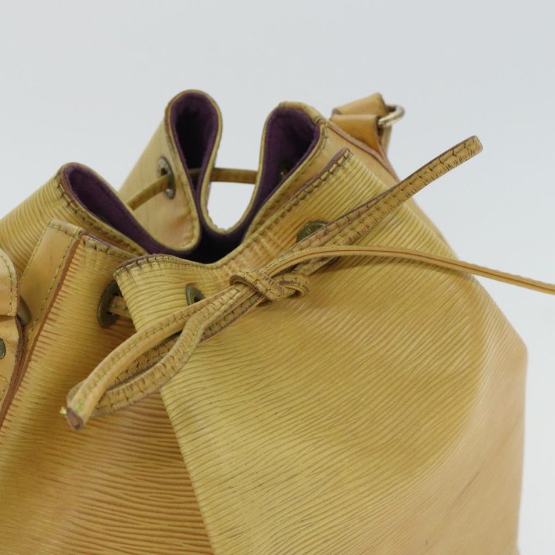 Louis Vuitton Epi Petit Noe Shoulder Bag Yellow M44102  91047 - Image 7