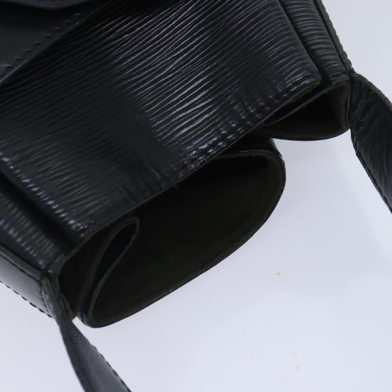 Louis Vuitton Epi Sac Depaule PM Shoulder Bag Black M80157  91056 - Image 6