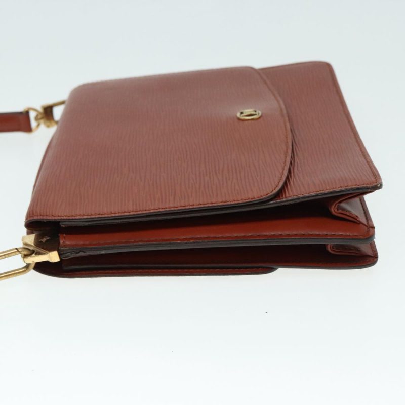 Louis Vuitton Epi Grenel Shoulder Bag Brown Kenya M52363  91064 - Image 4