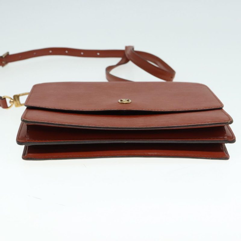 Louis Vuitton Epi Grenel Shoulder Bag Brown Kenya M52363  91064 - Image 5