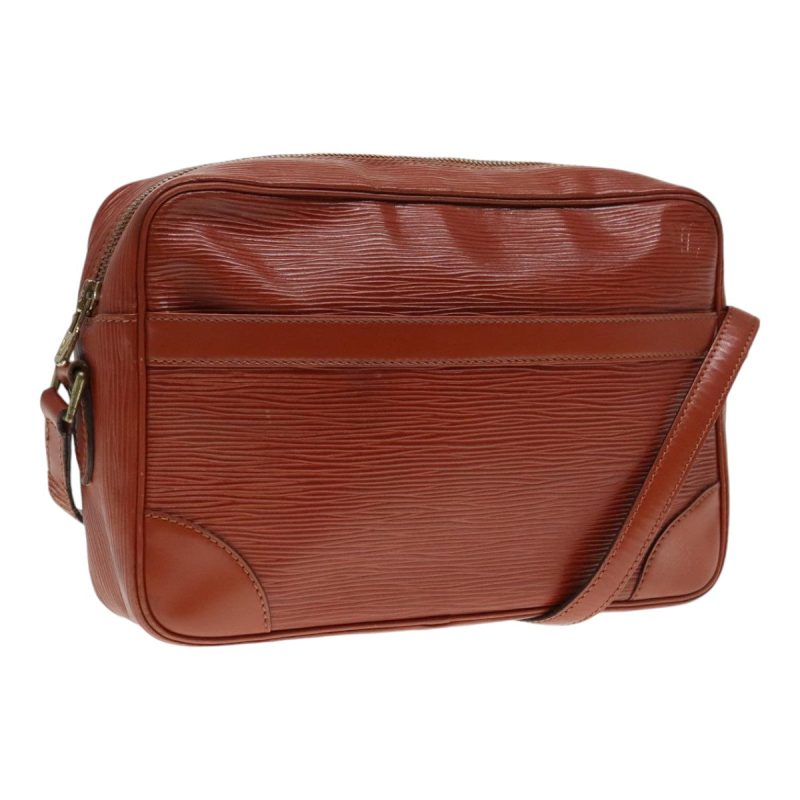 Louis Vuitton Epi Trocadero 27 Shoulder Bag Brown M52313  91066