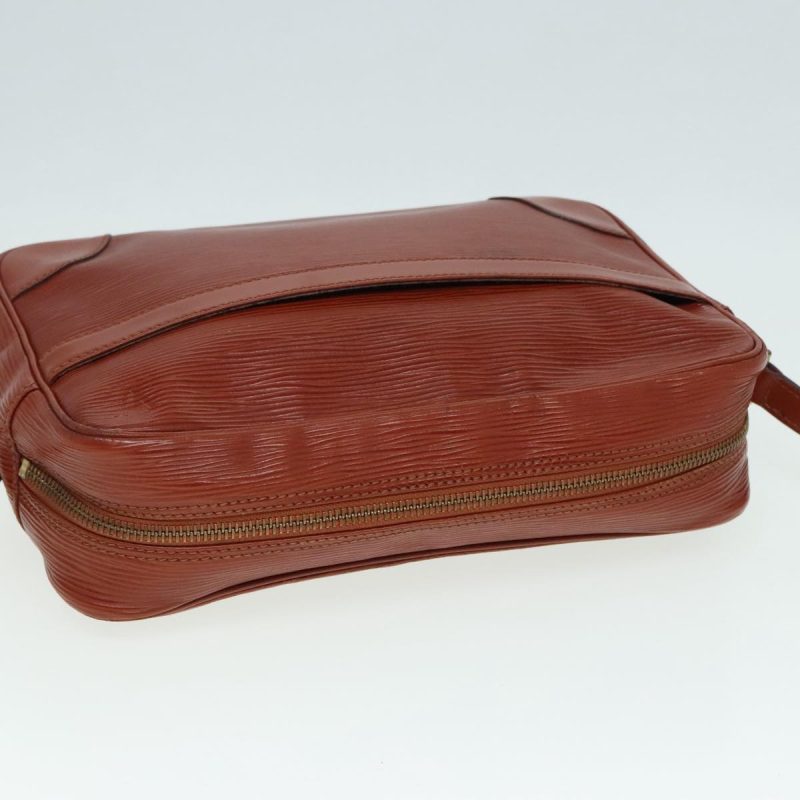 Louis Vuitton Epi Trocadero 27 Shoulder Bag Brown M52313  91066 - Image 6