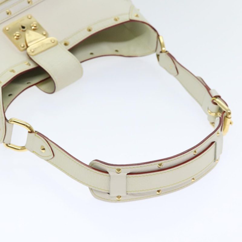Louis Vuitton Suhari Afrioran Shoulder Bag Leather White M92850  91078 - Image 7