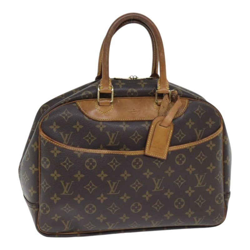 Louis Vuitton Monogram Deauville Hand Bag M47270  91096