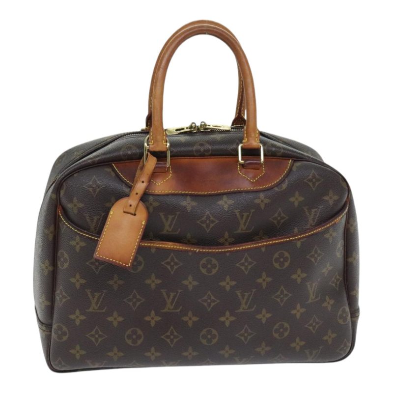 Louis Vuitton Monogram Deauville Hand Bag M47270  91097