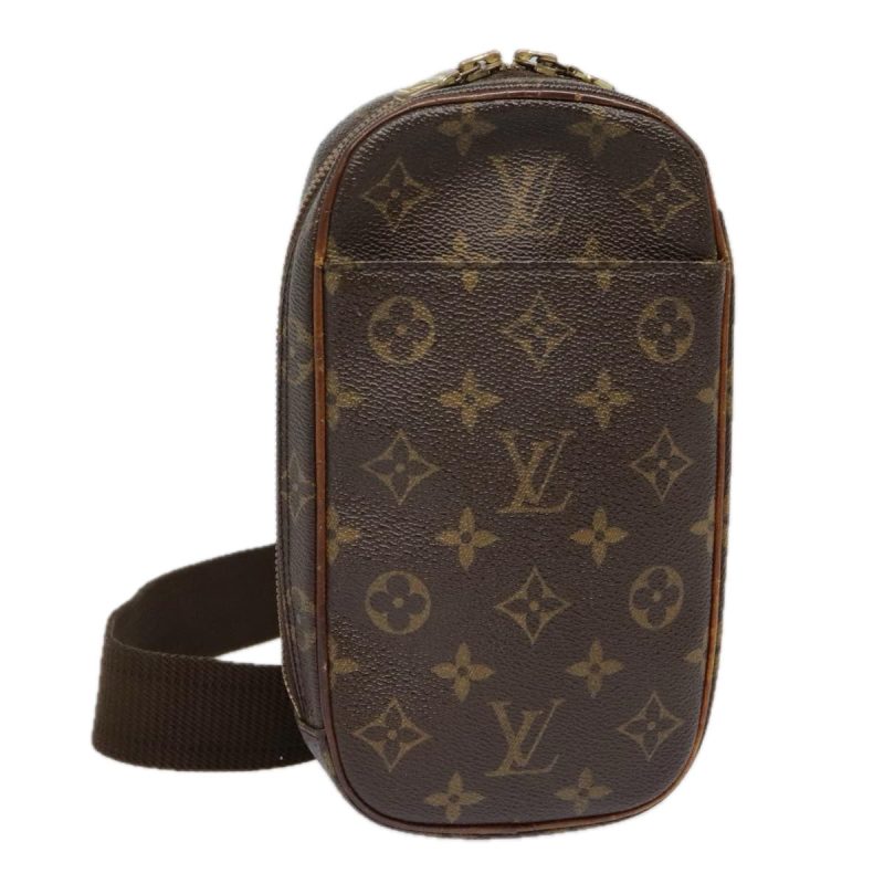 Louis Vuitton Monogram Pochette Gange Shoulder Bag M51870  91116