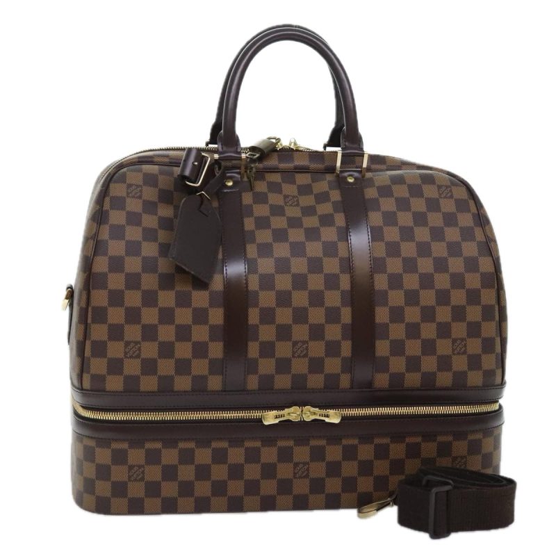 Louis Vuitton Damier Ebene Sac Sports Boston Bag SPO  91129S