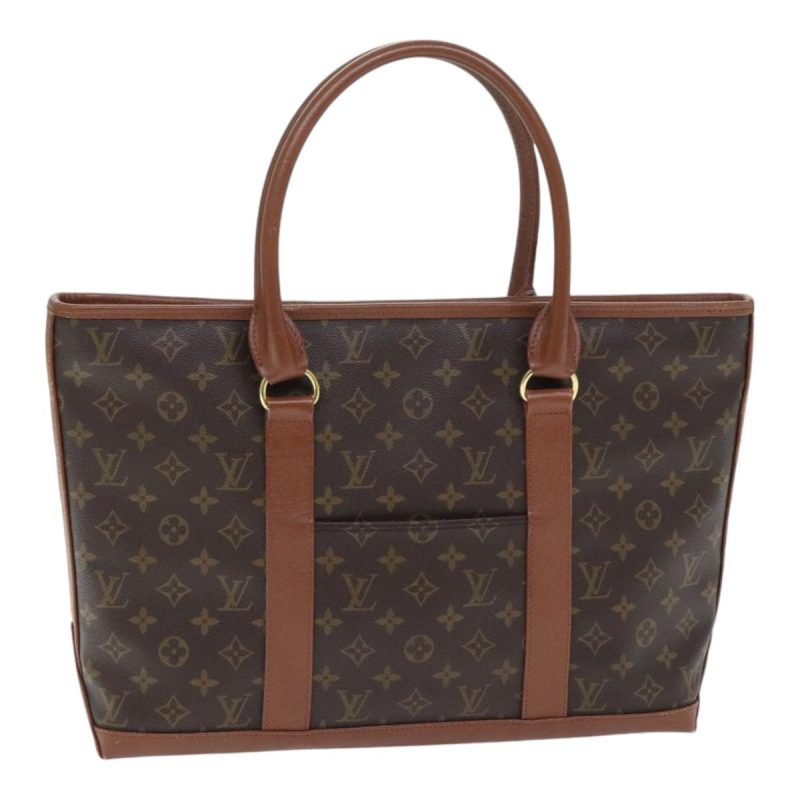 Louis Vuitton Monogram Sac Weekend PM Tote Bag M42425  91133