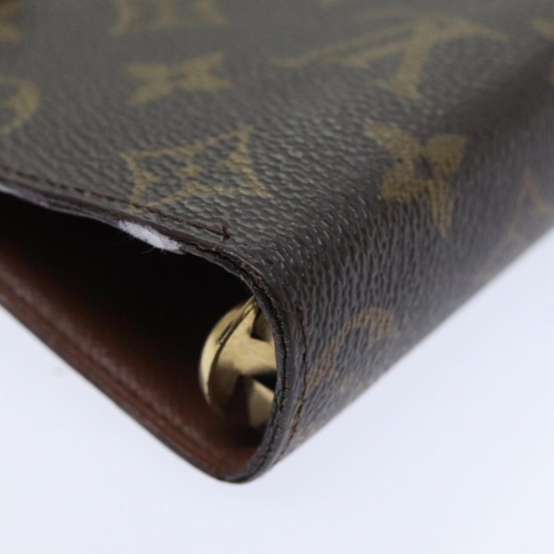 Louis Vuitton Monogram Agenda MM Day Planner Cover R20105  91144 - Image 7