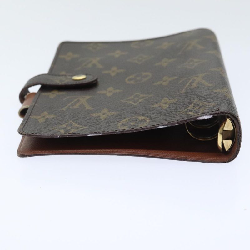 Louis Vuitton Monogram Agenda MM Day Planner Cover R20105  91144 - Image 3
