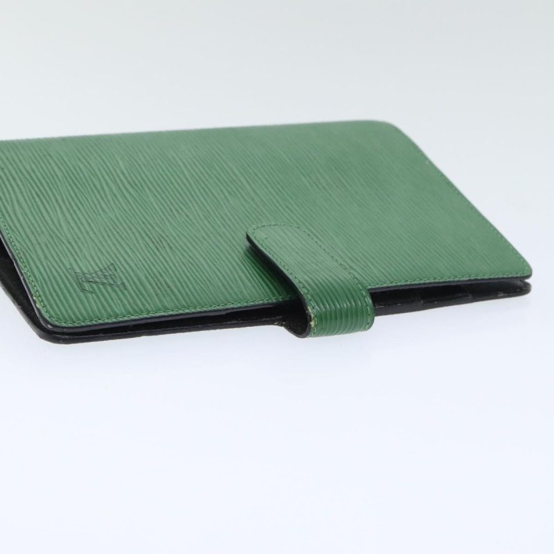 Louis Vuitton Epi Agenda MM Day Planner Cover Green R20044  91145 - Image 5