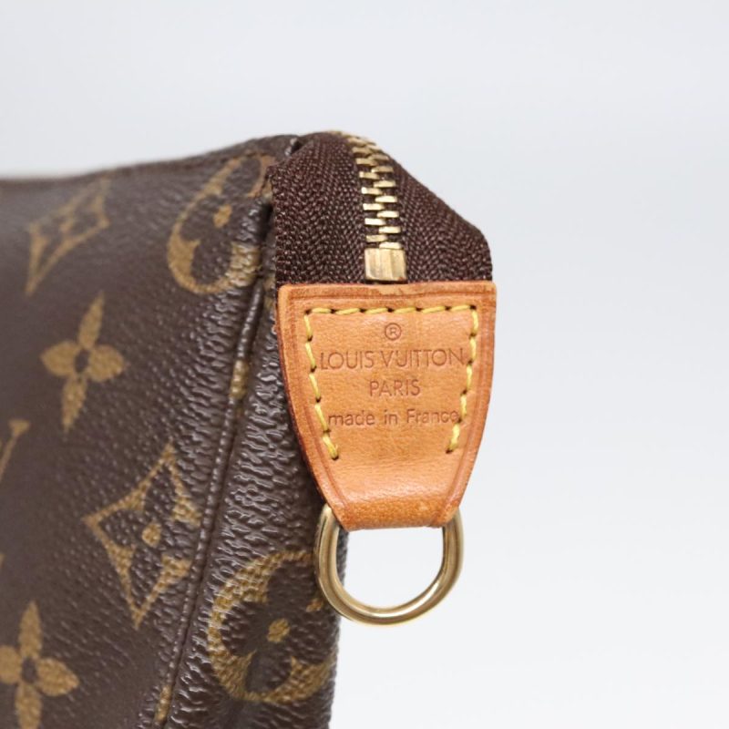 Louis Vuitton Monogram Mini Pochette Accessoires Pouch M58009  91154 - Image 8