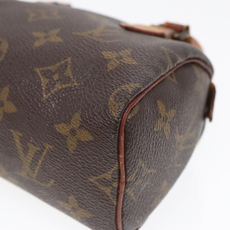 Louis Vuitton Monogram Mini Speedy Hand Bag M41534  91161 - Image 8