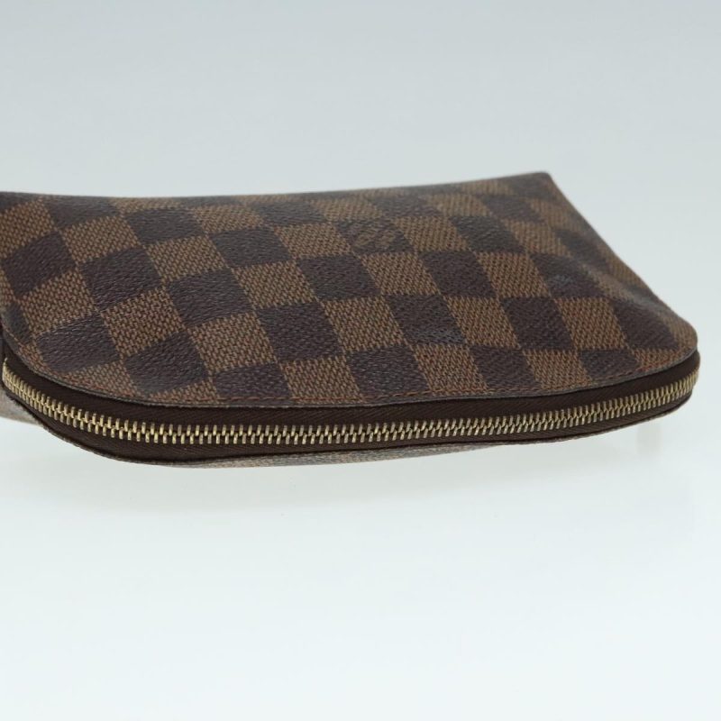 Louis Vuitton Damier Ebene Pochette Cosmetic PM Pouch N47516  91171 - Image 5