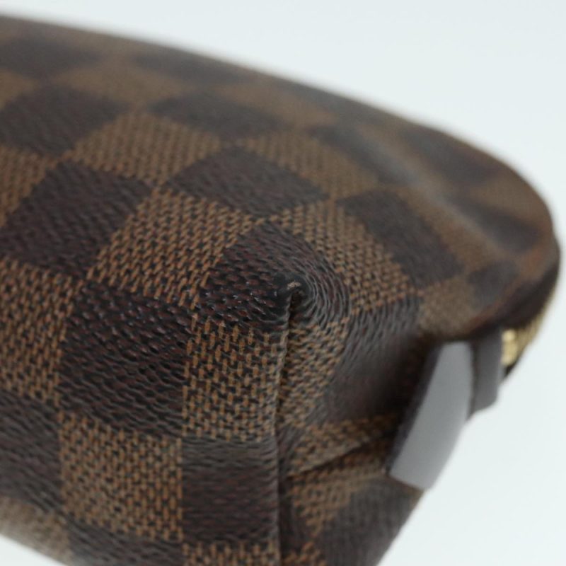 Louis Vuitton Damier Ebene Pochette Cosmetic PM Pouch N47516  91171 - Image 7