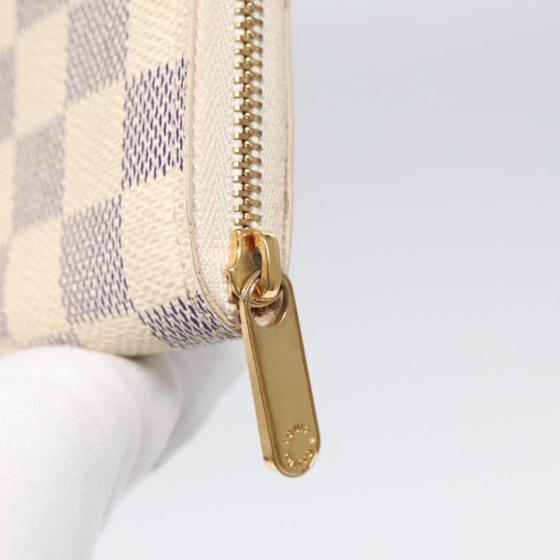 Louis Vuitton Damier Azur Zippy Coin Purse N60138  91185 - Image 8