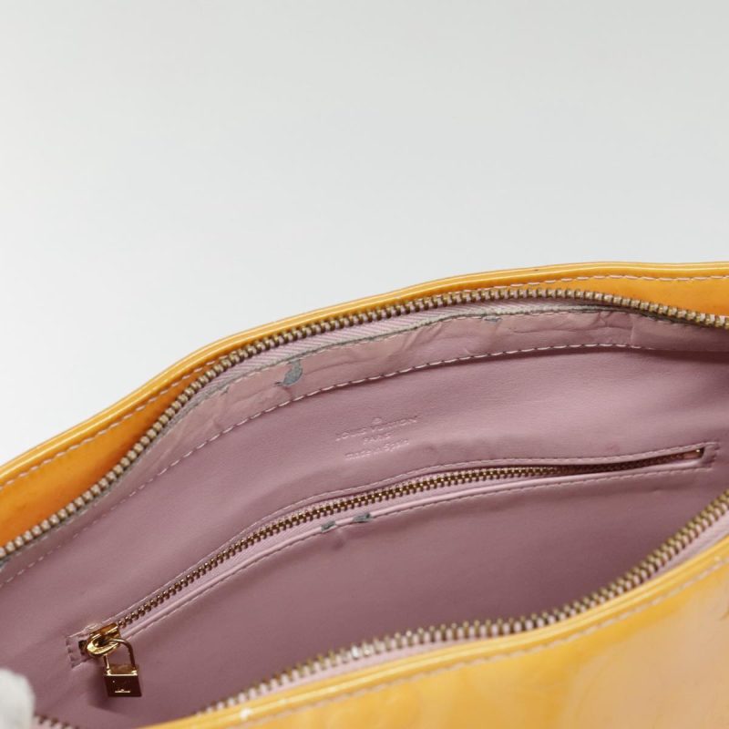 Louis Vuitton Monogram Vernis Bedford Bag Marshmallow Pink M91308  91341 - Image 10