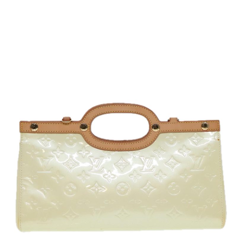 Louis Vuitton Monogram Vernis Roxbury Drive Hand Bag Perle M91374  91342 - Image 2