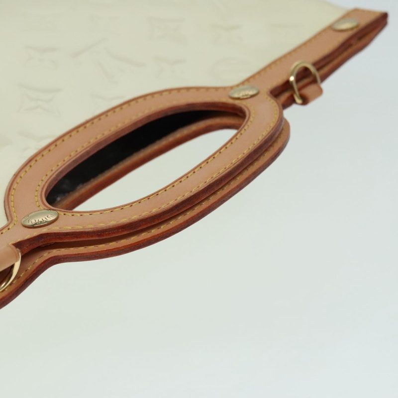 Louis Vuitton Monogram Vernis Roxbury Drive Hand Bag Perle M91374  91342 - Image 7