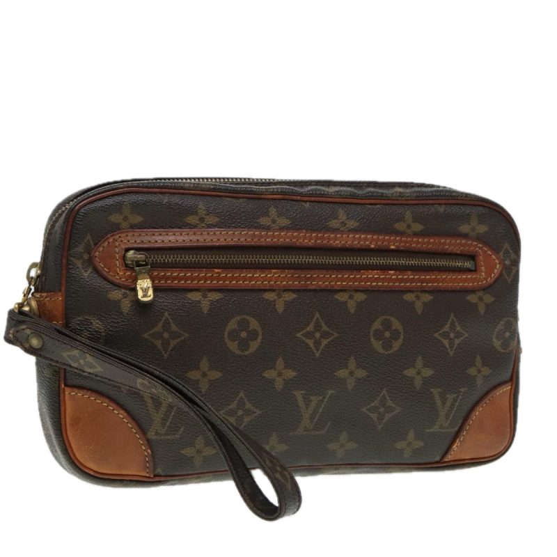 Louis Vuitton Monogram Marly Dragonne GM Clutch Bag M51825  91355