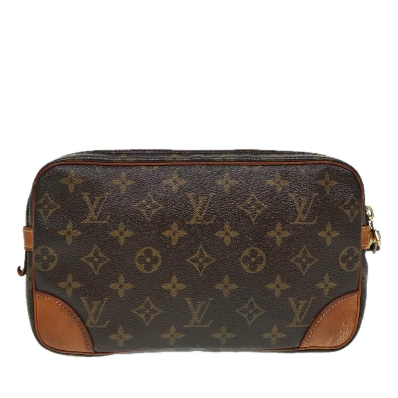 Louis Vuitton Monogram Marly Dragonne GM Clutch Bag M51825  91355 - Image 2