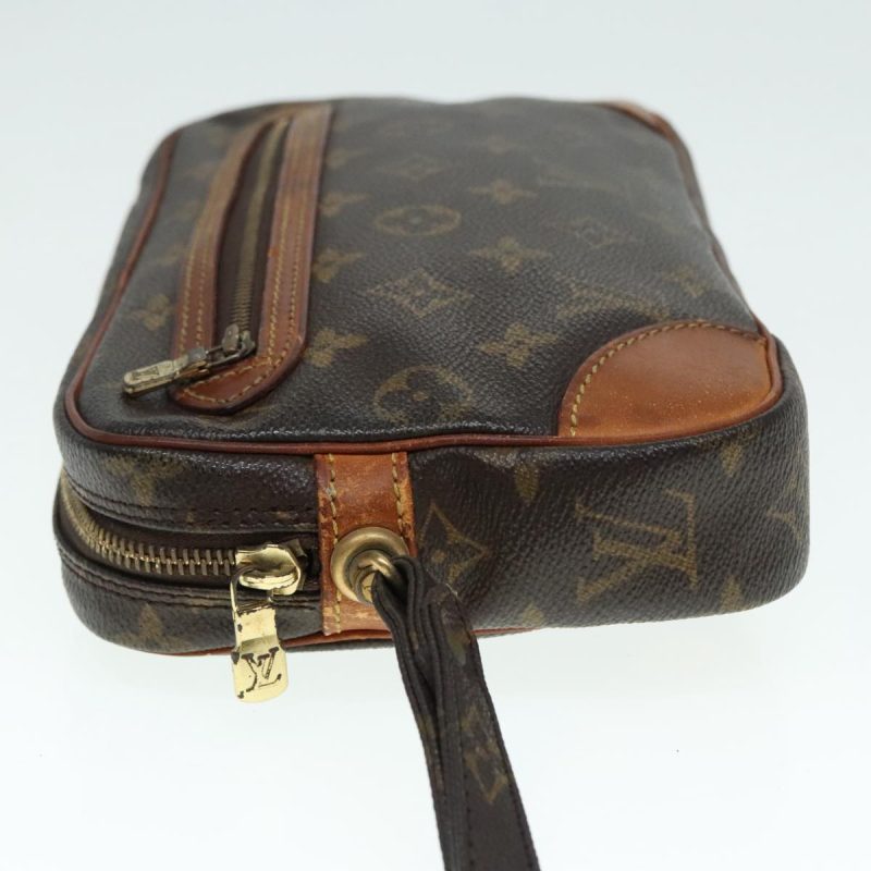 Louis Vuitton Monogram Marly Dragonne GM Clutch Bag M51825  91355 - Image 4