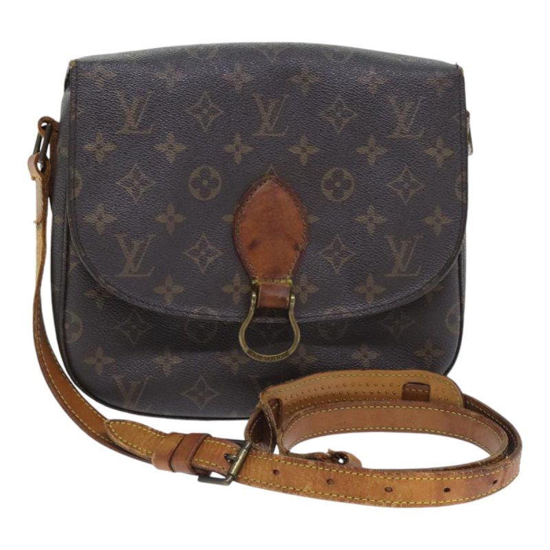 Louis Vuitton Monogram Saint Cloud GM Shoulder Bag M51242  91362