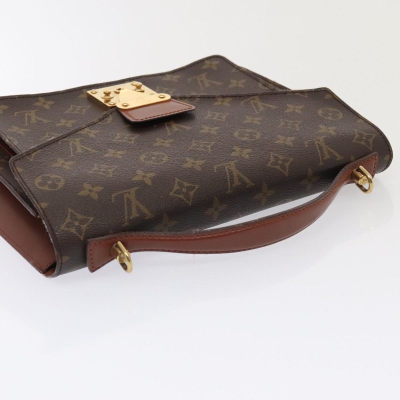 Louis Vuitton Monogram Monceau 28 Hand Bag 2way M51185  91363 - Image 6
