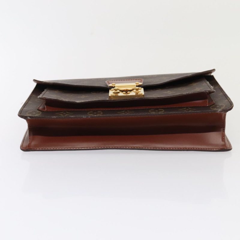 Louis Vuitton Monogram Monceau 28 Hand Bag 2way M51185  91363 - Image 5