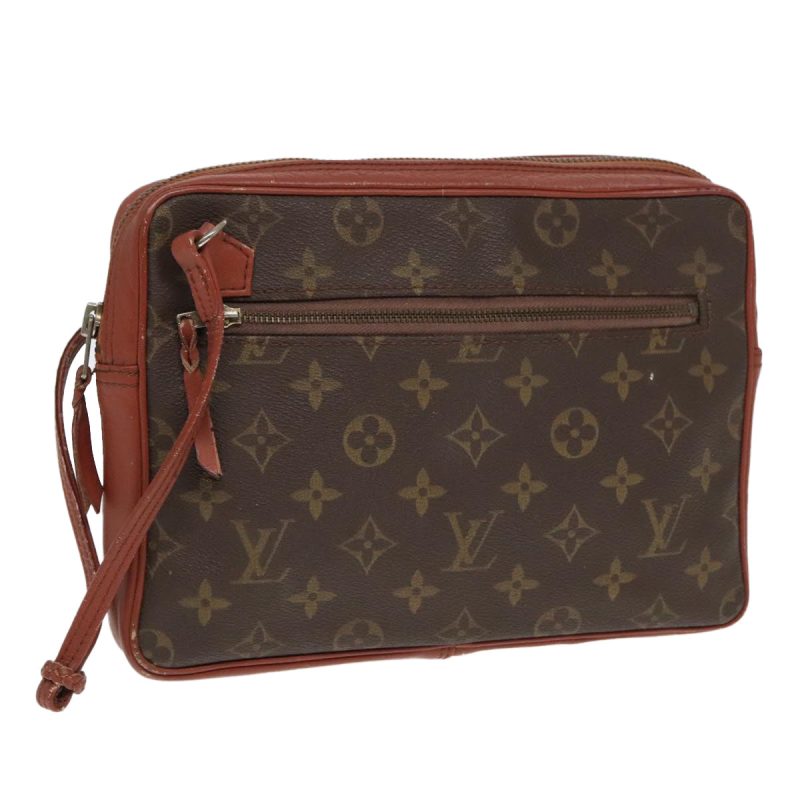Louis Vuitton Monogram Pochette Sports Clutch Bag No.183  91365