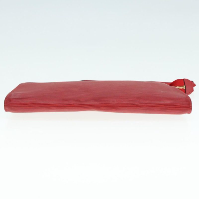 Louis Vuitton Epi Pochette Accessoires Accessory Pouch Red M52987  91373 - Image 5