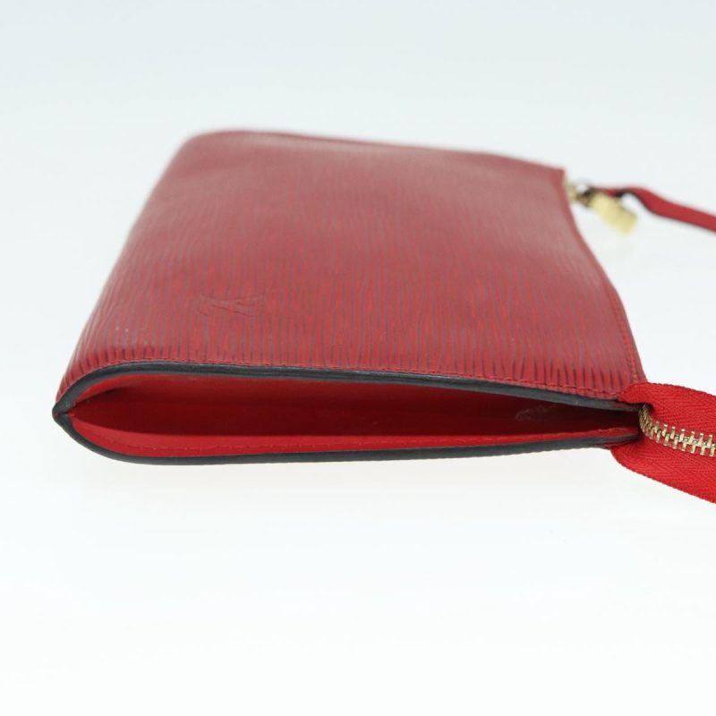 Louis Vuitton Epi Pochette Accessoires Accessory Pouch Red M52987  91373 - Image 3