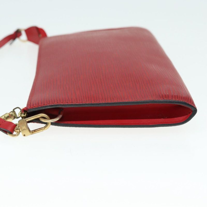 Louis Vuitton Epi Pochette Accessoires Accessory Pouch Red M52987  91373 - Image 4