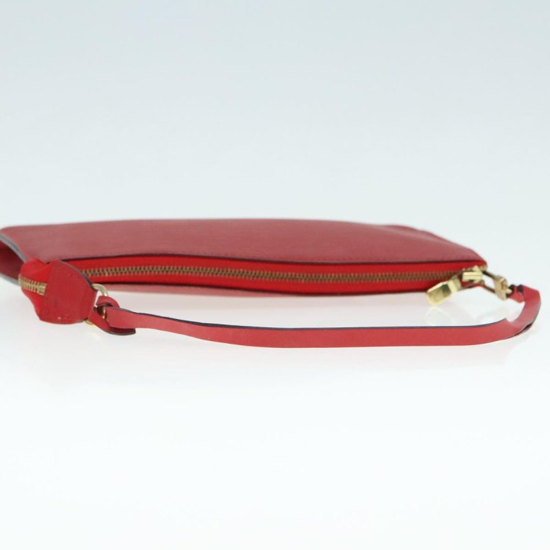 Louis Vuitton Epi Pochette Accessoires Accessory Pouch Red M52987  91373 - Image 7
