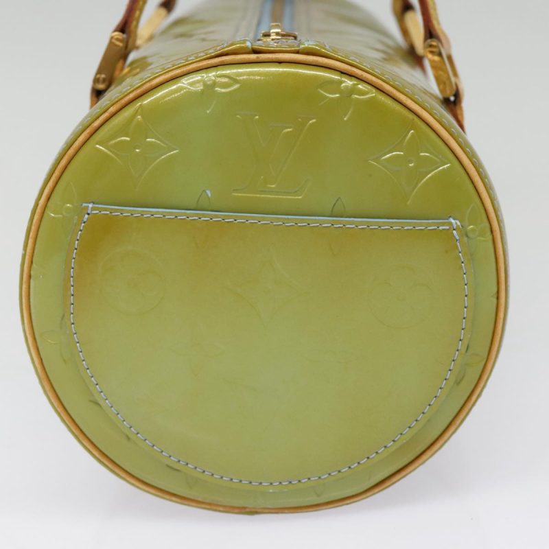 Louis Vuitton Monogram Vernis Bedford Hand Bag Baby Blue M91007  91419 - Image 4