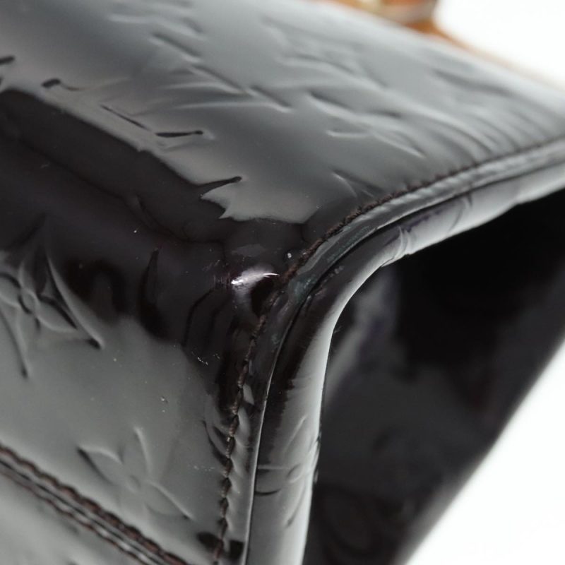 Louis Vuitton Vernis Roxbury Drive Hand Bag Amarante M91995  91422 - Image 9