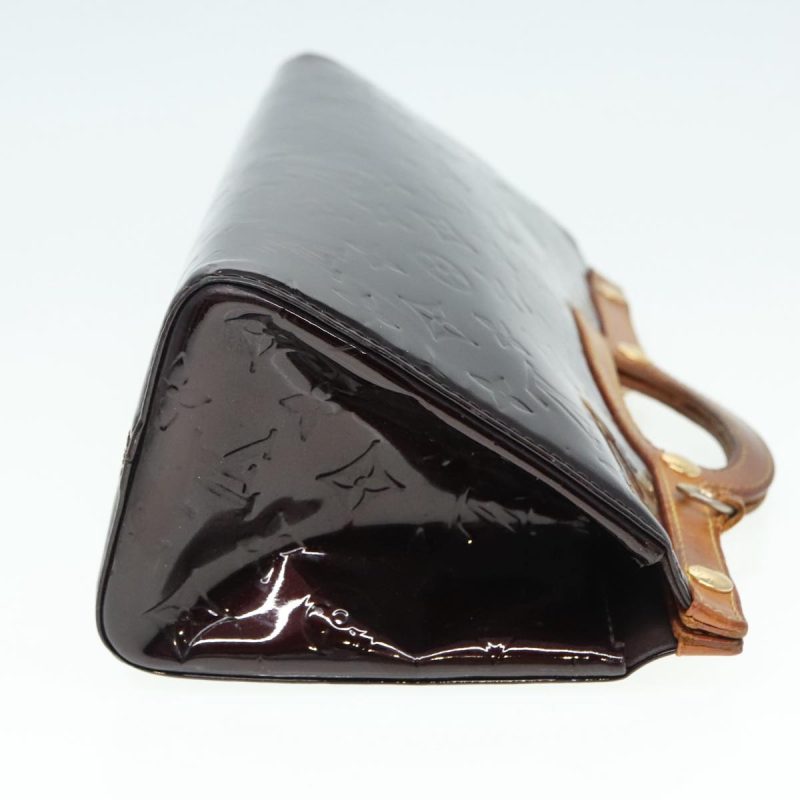 Louis Vuitton Vernis Roxbury Drive Hand Bag Amarante M91995  91422 - Image 3